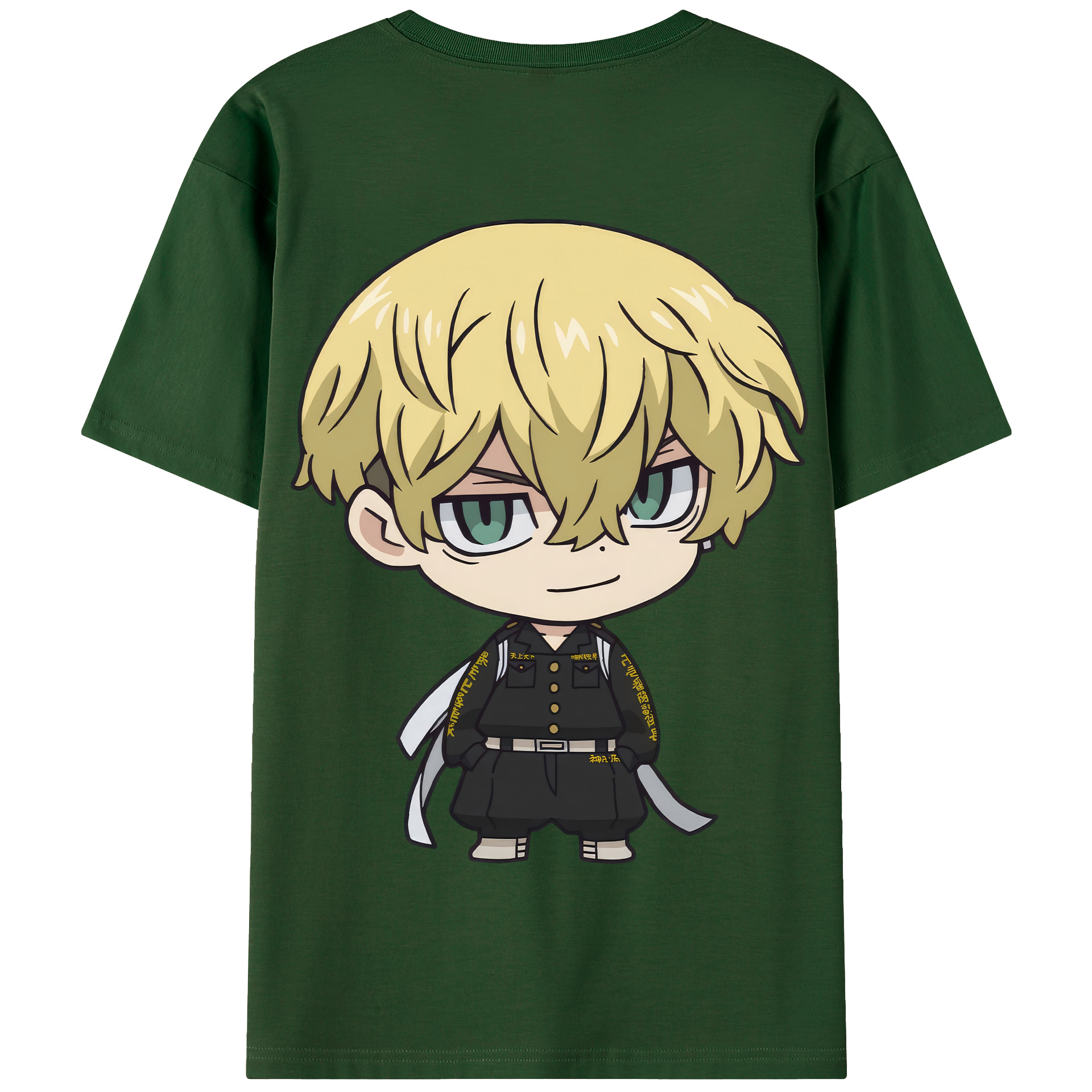 （画像用） 東京リベンジャーズ Tokyo Revengers 綿100％半袖Tシャツ（背面プリント）